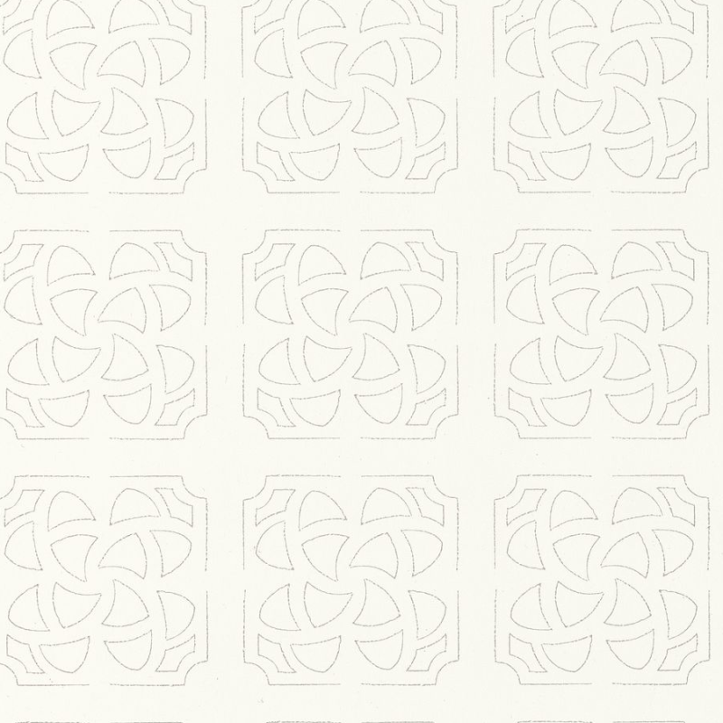 Papier peint Hortus blanc taupe - BOTANICA - Casadeco - BOT85930271