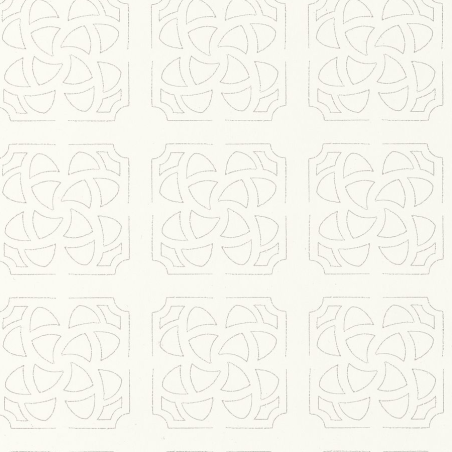 Papier peint Hortus blanc taupe - BOTANICA - Casadeco - BOT85930271