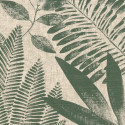 Papier peint Aloes vert impérial et grège- KARABANE - Casamance - 75183784