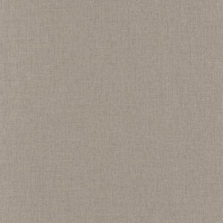 Papier peint Linen uni taupe foncé - AU BISTROT D'ALICE - Caselio - BIS68521992