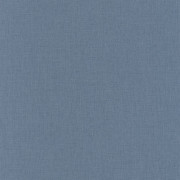 Papier peint Linen uni bleu foncé - AU BISTROT D'ALICE - Caselio - BIS68526460