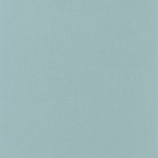 Papier peint Linen Uni teal blue - ONLY BLUE - Caselio - ONB68526066