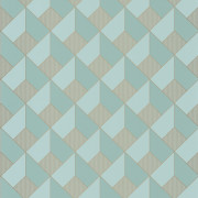 Papier peint Square smoke blue doré - ONLY BLUE - Caselio - ONB100126120