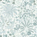 Papier peint Hygge Hope smoke blue doré - ONLY BLUE - Caselio - ONB100596029