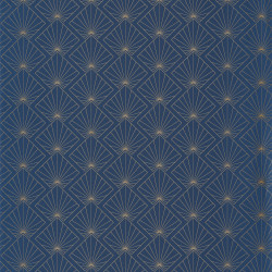Papier peint Sunrise midnight blue doré - ONLY BLUE - Caselio - ONB101236221