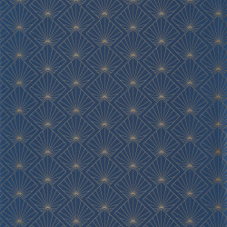 Papier peint Sunrise midnight blue doré - ONLY BLUE - Caselio - ONB101236221