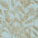 Papier peint Delicate smoke blue doré - ONLY BLUE - Caselio - ONB102636002