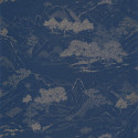 Papier peint Journey midnight blue doré - ONLY BLUE - Caselio - ONB102646290