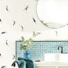 Papier peint Funny Swim midnight blue - ONLY BLUE - Caselio - ONB102696050