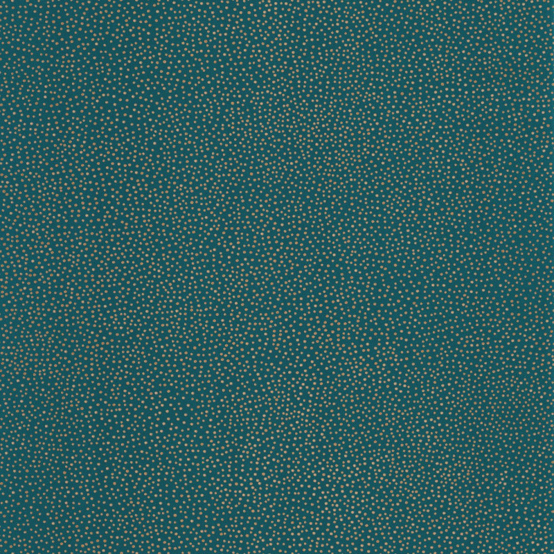 Papier peint Green Life Sparkle bleu madura or - SEA YOU SOON - Caselio - SYO101736128
