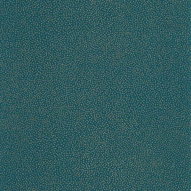 Papier peint Green Life Sparkle bleu madura or - SEA YOU SOON - Caselio - SYO101736128