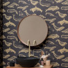 Papier peint Whale Done noir doré - SEA YOU SOON - Caselio - SYO102799298