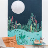 Panoramique Wait and Sea bleu vert - SEA YOU SOON - Caselio - SYO102826777
