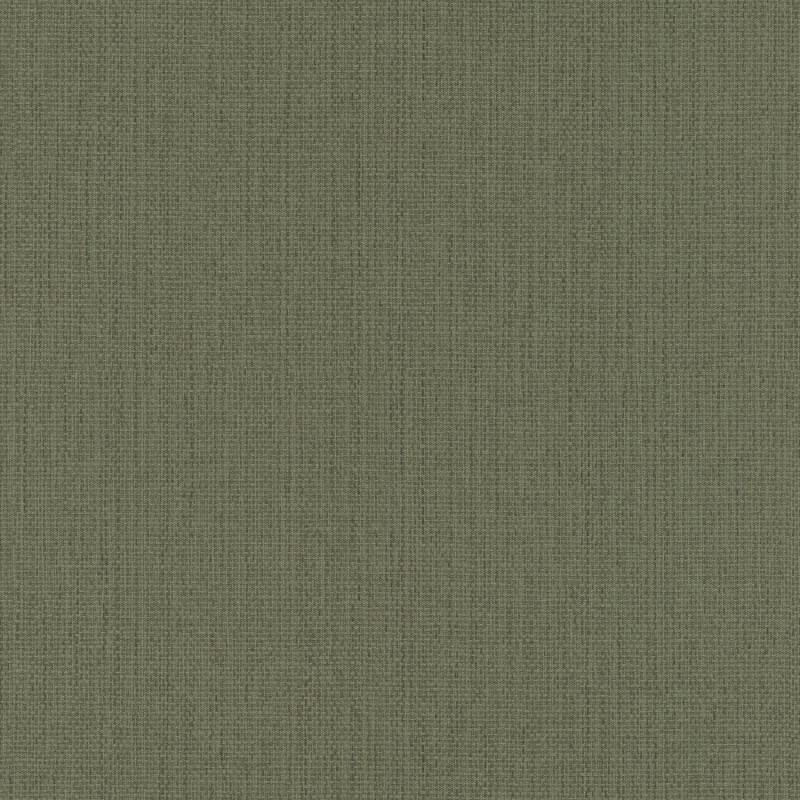 Papier peint Uni vert kaki - KIMONO - Rasch - 407945
