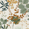 Papier peint Herbario Olive - OLIVIA - Zoom by Masureel - OLI003