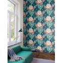 Papier peint Marigold Peony - OLIVIA - Zoom by Masureel - OLI104