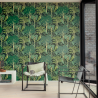 Papier peint Amazone Greenery - OLIVIA - Zoom by Masureel - OLI203