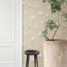 Papier peint Dahlia Mastic - OLIVIA - Zoom by Masureel - OLI302