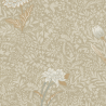 Papier peint Dahlia Camel - OLIVIA - Zoom by Masureel - OLI304