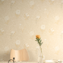 Papier peint Dahlia Camel - OLIVIA - Zoom by Masureel - OLI304