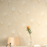 Papier peint Dahlia Camel - OLIVIA - Zoom by Masureel - OLI304