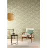 Papier peint Lauris Olive - OLIVIA - Zoom by Masureel - OLI403