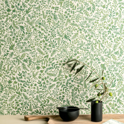 Papier peint Rio Greenery - OLIVIA - Zoom by Masureel - OLI506