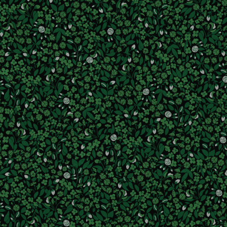 Papier peint Wildflower Greenery - OLIVIA - Zoom by Masureel - OLI603