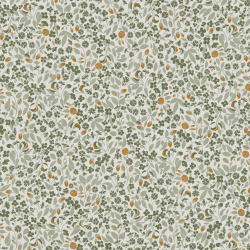 Papier peint Wildflower Olive - OLIVIA - Zoom by Masureel - OLI604