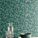 Papier peint Wildflower Peony - OLIVIA - Zoom by Masureel - OLI606