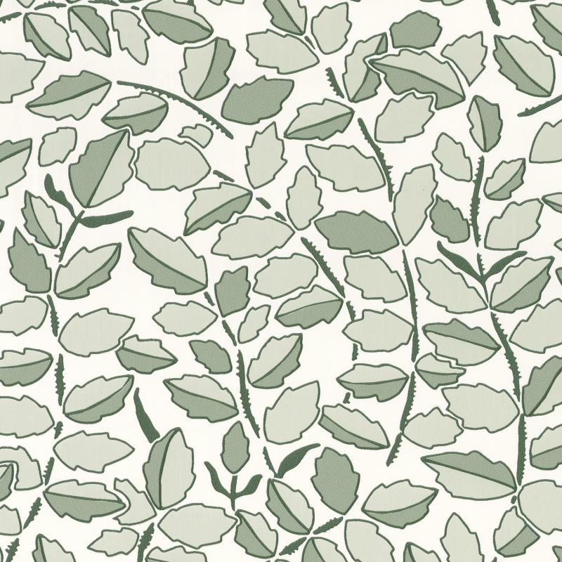 Papier peint Feeling vert amande doré irisé - DREAM GARDEN - Caselio - DGN102297026