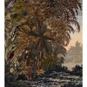 Panoramique Fantasy Landscape marron clair kaki - BEATYFULL IMAGE 2 - Caselio - BFM102442074