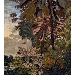 Panoramique Fancy Landscape marron clair kaki - BEAUTY FULL IMAGE 2 - Caselio - BFM102452173