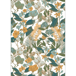 Panoramique Valentine jaune vert fond blanc - BEAUTY FULL IMAGE 2 - Caselio - BFM102477020