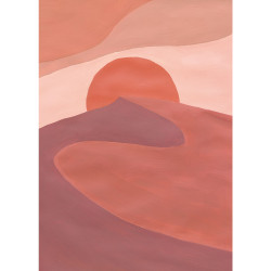 Panoramique Sunset Desert rose - BEAUTY FULL IMAGE 2 - Caselio - BFM102544044