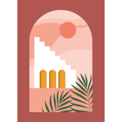 Panoramique Real Mirage rose - BEAUTY FULL IMAGE 2 - Caselio - BFM102554247