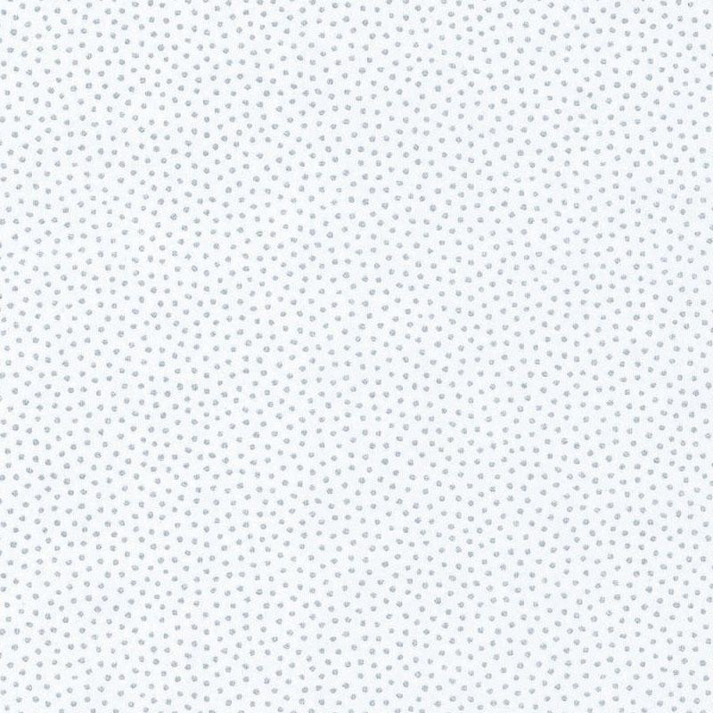 Papier peint Goma blanc et argent - HANAMI - Caselio - HAN100400101