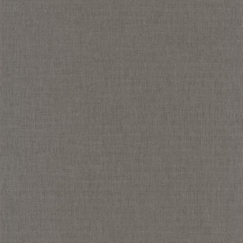 Papier peint Linen uni gris anthracite - MOONLIGHT - Caselio - MLG68529880