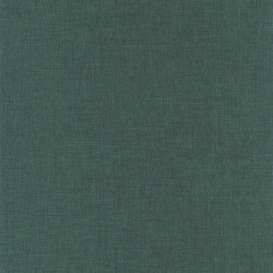 Papier peint Linen uni vert émeraude - BEAUTY FULL IMAGE - Caselio - BFI68527272