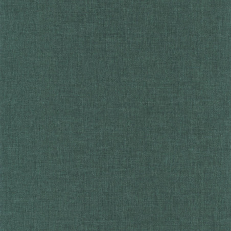 Papier peint Linen uni vert émeraude - BEAUTY FULL IMAGE - Caselio - BFI68527272