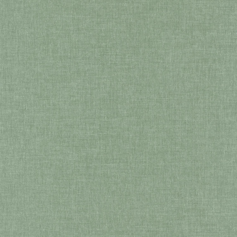 Papier peint Linen uni vert de gris - BEAUTY FULL IMAGE - Caselio - BFI68527190