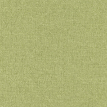 Papier peint Linen uni vert sapin - BEAUTY FULL IMAGE - Caselio - BFIM68527203