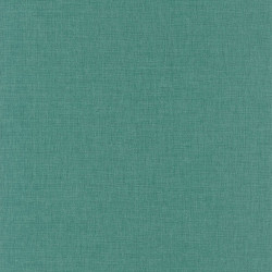 Papier peint Linen uni vert menthe foncé - BEAUTY FULL IMAGE - Caselio - BFI68527601