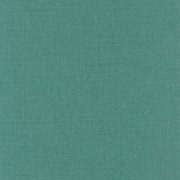 Papier peint Linen uni vert menthe foncé - BEAUTY FULL IMAGE - Caselio - BFI68527601