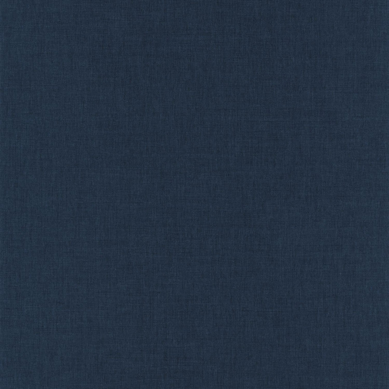 Papier peint Linen uni bleu marine - BEAUTY FULL IMAGE - Caselio - BFI68526640