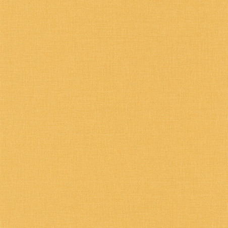 Papier peint Linen Uni jaune - MOOVE - Caselio - MVE68522390