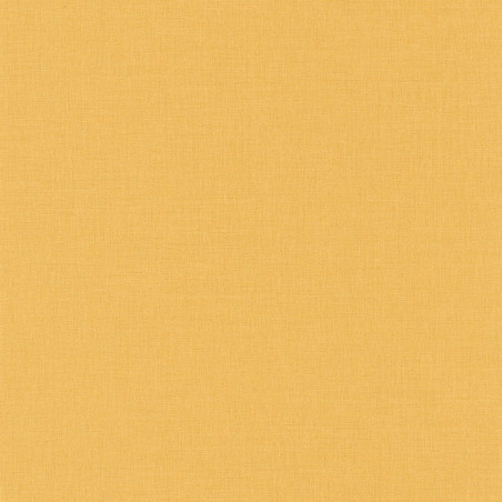 Papier peint Linen uni jaune - MOOVE - Caselio - MVE68522390