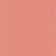 Papier peint Linen Uni rose orangé - MOOVE - Caselio - MVE68523698