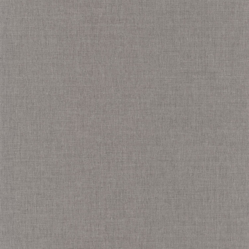 Papier peint Linen Uni gris taupe foncé - MOOVE - Caselio - MVE68529266