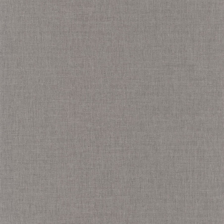 Papier peint Linen Uni gris taupe foncé - MOOVE - Caselio - MVE68529266